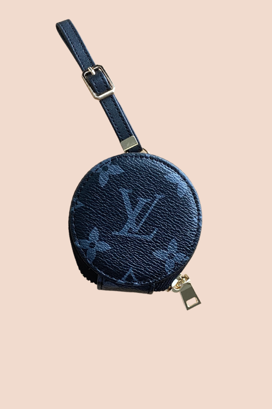 Louis Vuitton Monogram Denim Circle Bag Charm & Key Holder - Blue