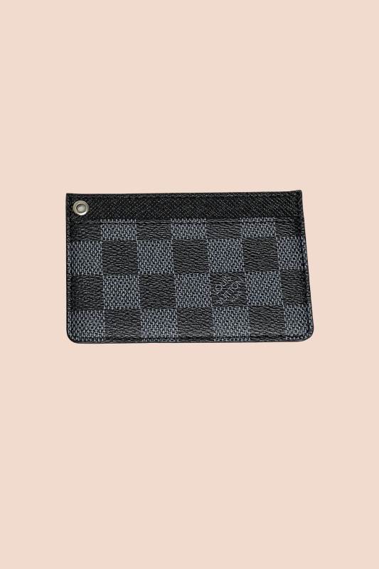 Louis Vuitton Monogram Eclipse Card Holder Black