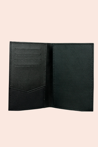 Black Passport Holder