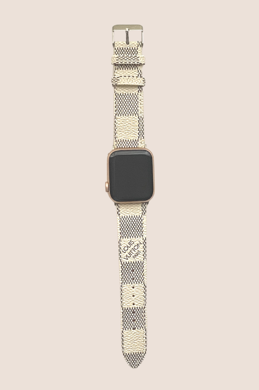 Brown Checkered Watch Band – Twice Adored